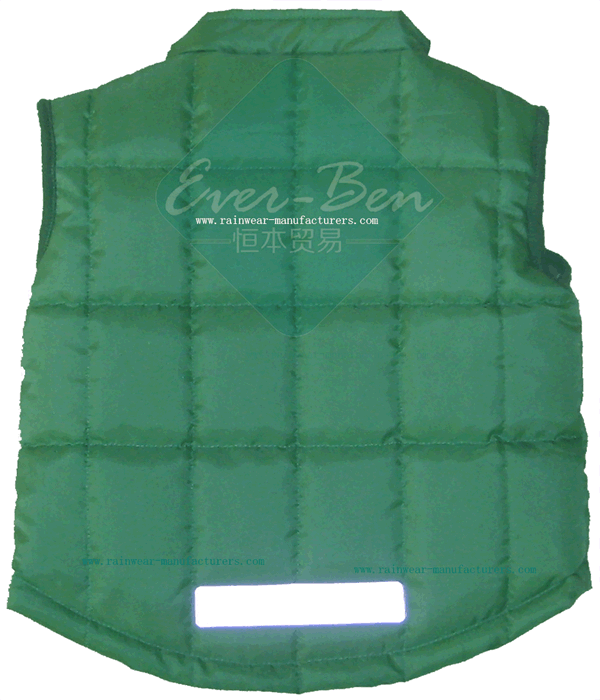 Green Nylon Vest for child